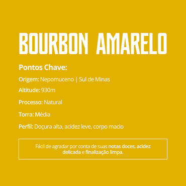 Café Especial Bourbon Amarelo | Sul de Minas