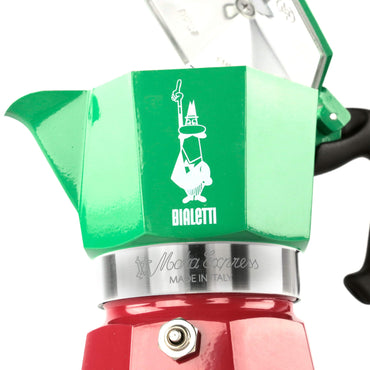 Bialetti Moka Express Italia - 6 xÃcaras — embalagem Rei do Cafe