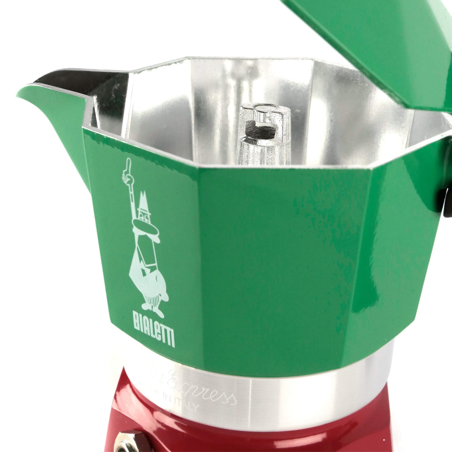 Cafeteira Italiana Bialetti Moka Express Italia 3 XÃcaras — imagem 3 Rei do Cafe