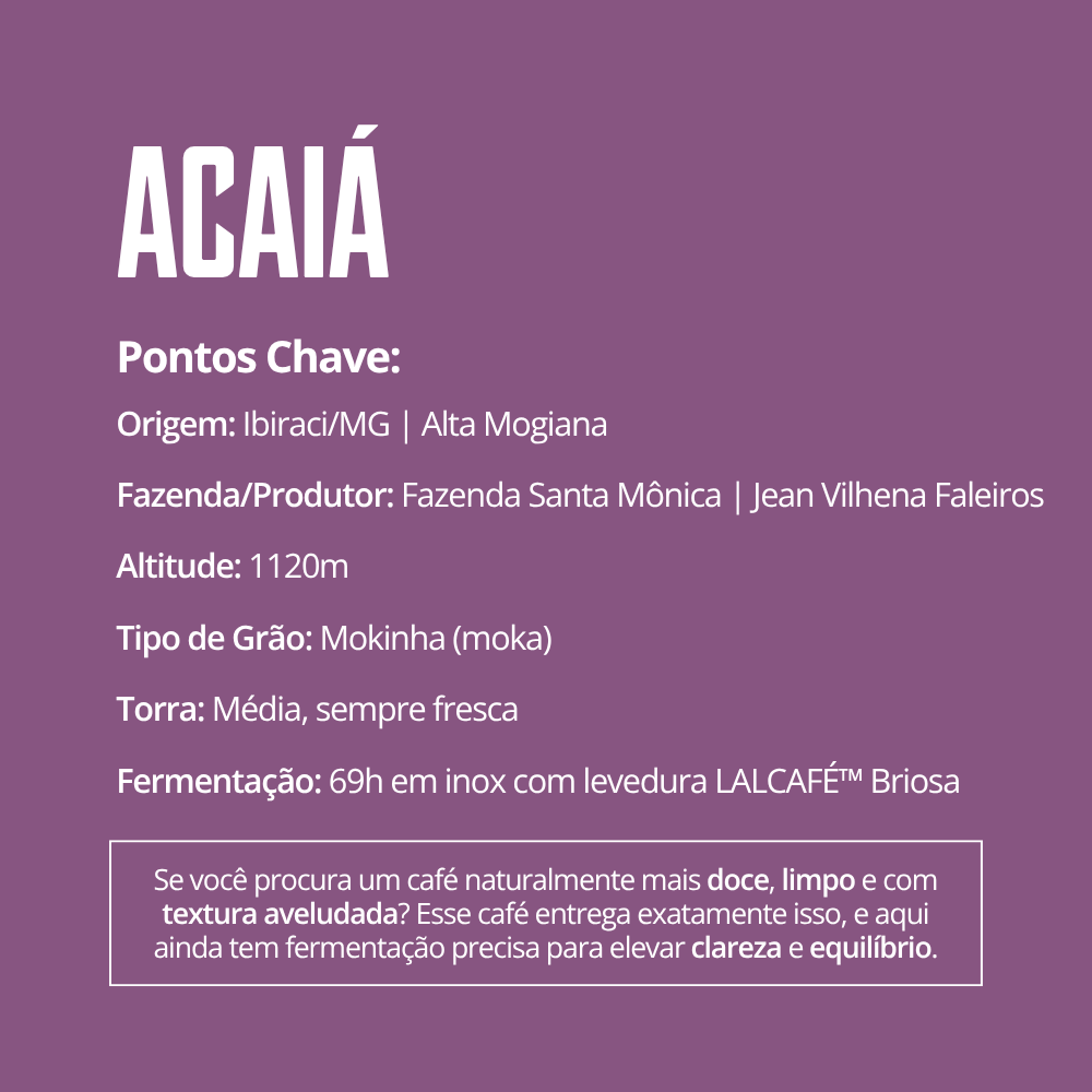 Café Especial Acaiá — Alta Mogiana