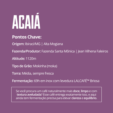 Café Especial Acaiá — Alta Mogiana