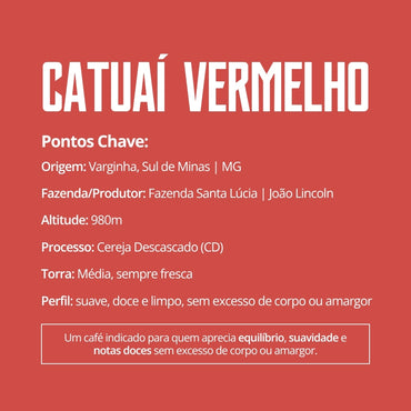Café Especial Catuaí Vermelho | Sul de Minas