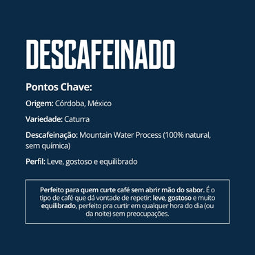 Café Especial Descafeinado Caturra
