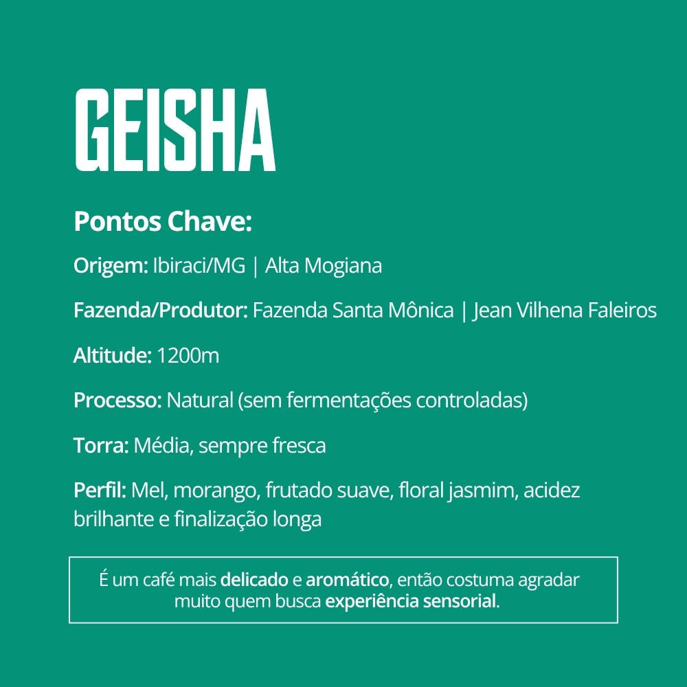 Café Especial Geisha - Alta Mogiana