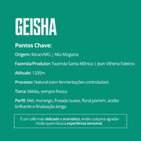 Café Especial Geisha - Alta Mogiana