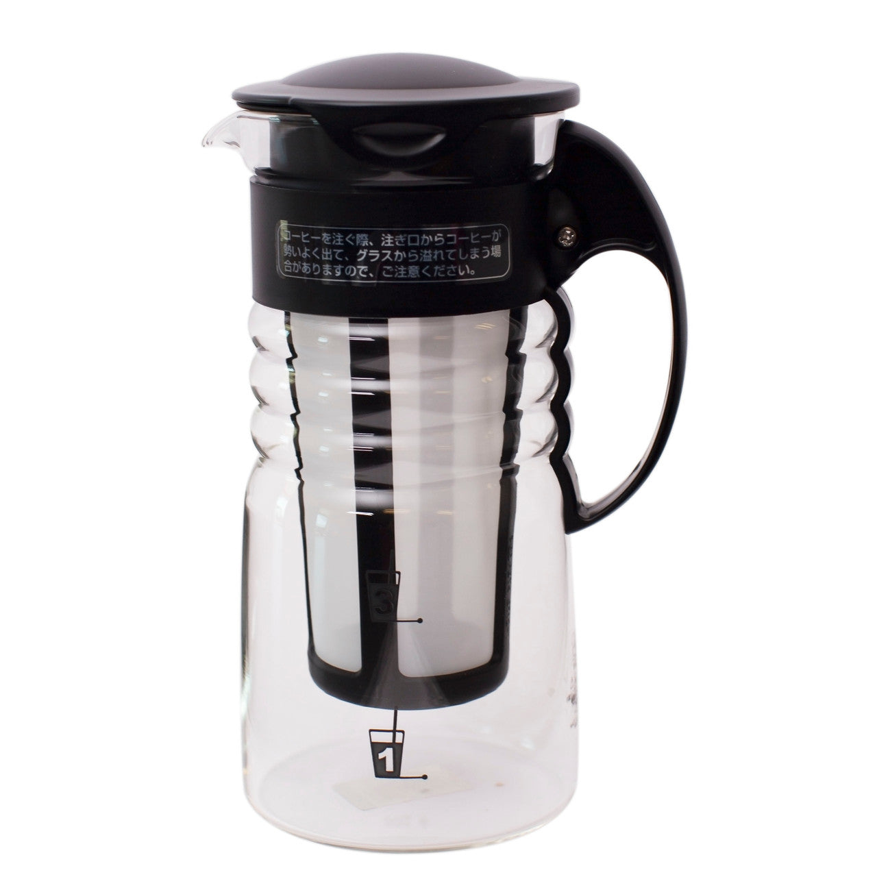 Jarra de cold brew Hario Mizudashi em vidro para café gelado